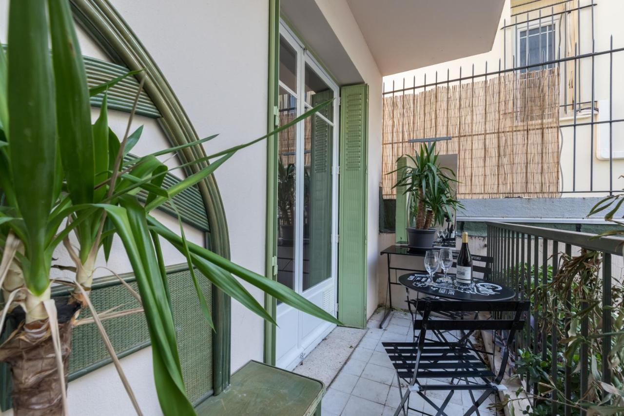 Beau 3 Pieces, 7 Pers, 2 Terrasses, Centre, Calme, Securite Apartment นีซ ภายนอก รูปภาพ