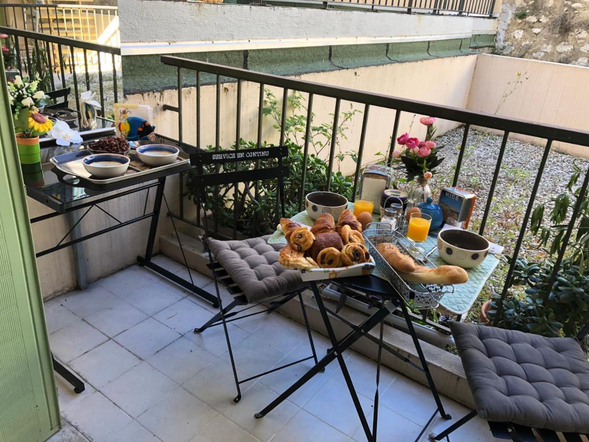 Beau 3 Pieces, 7 Pers, 2 Terrasses, Centre, Calme, Securite Apartment นีซ ภายนอก รูปภาพ