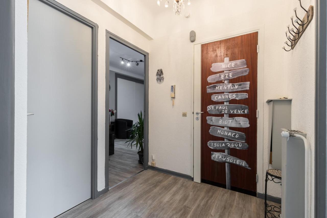 Beau 3 Pieces, 7 Pers, 2 Terrasses, Centre, Calme, Securite Apartment นีซ ภายนอก รูปภาพ